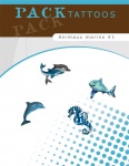 Pack Tattoos Animaux Marins #1